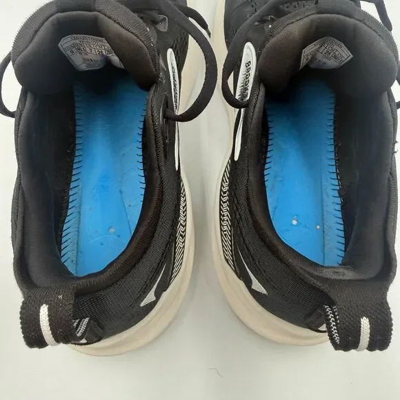 Brooks Glycerin GTS 22 Women's Size 9 Wide Black White Running Shoes Sneakers - Picture 6 of 7